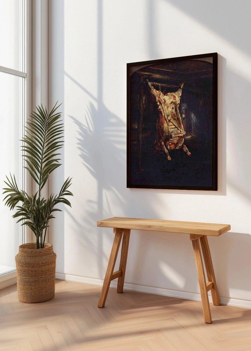 Cuadro ​Buey desollado (Rembrandt)