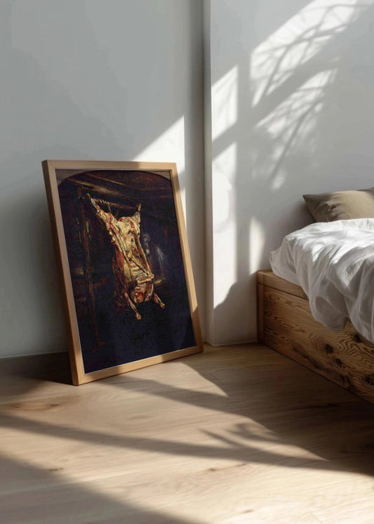 Cuadro ​Buey desollado (Rembrandt)