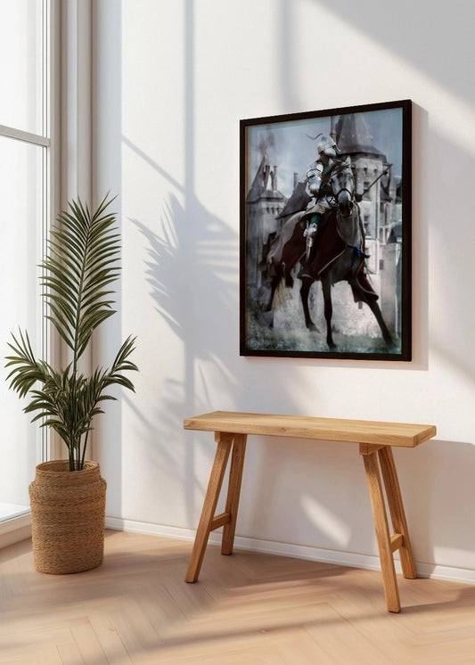 Cuadro ​Caballero medieval