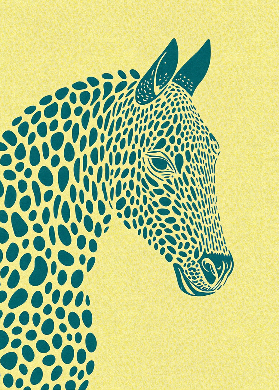 Cuadro Caballo minimalista