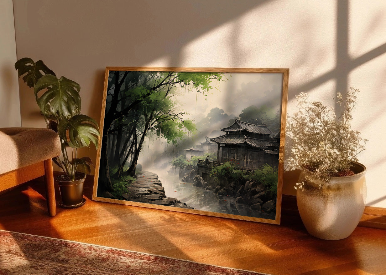 Cuadro ​Zen village