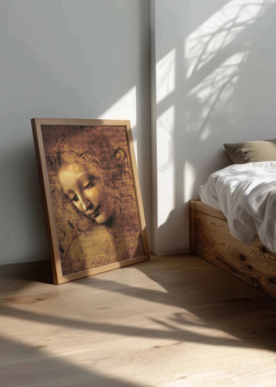 Cuadro ​Cabeza de una mujer - La Scapigliata (Leonardo Da Vinci)