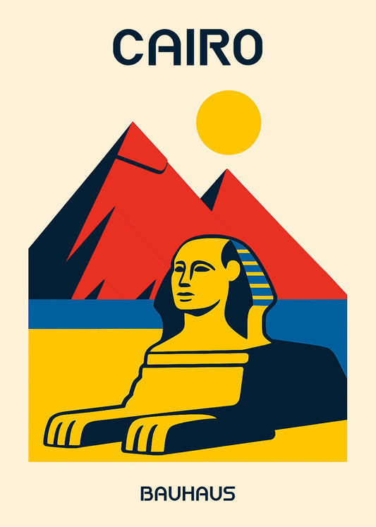 Cuadro Cairo Poster Bauhaus