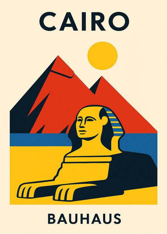 Cuadro Cairo Poster Bauhaus