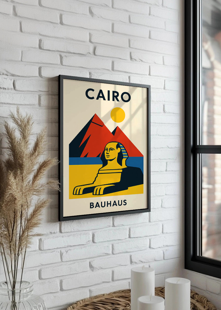 Cuadro Cairo Poster Bauhaus