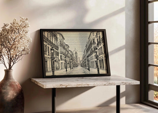 Cuadro Calle Larios - Minimalista