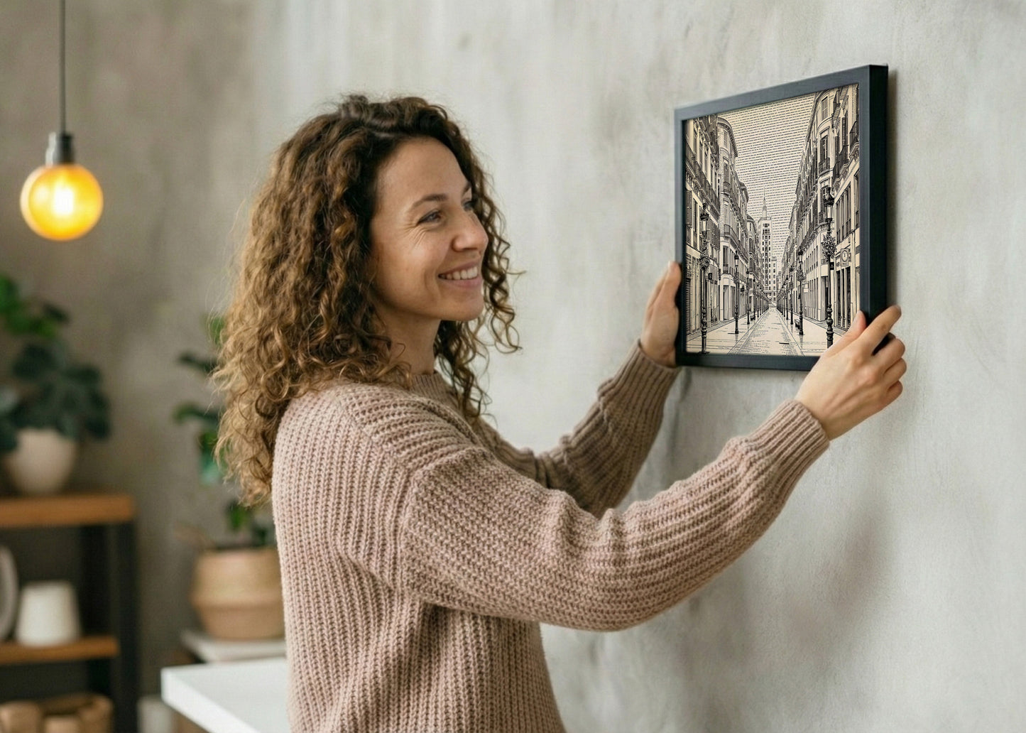 Cuadro Calle Larios - Minimalista