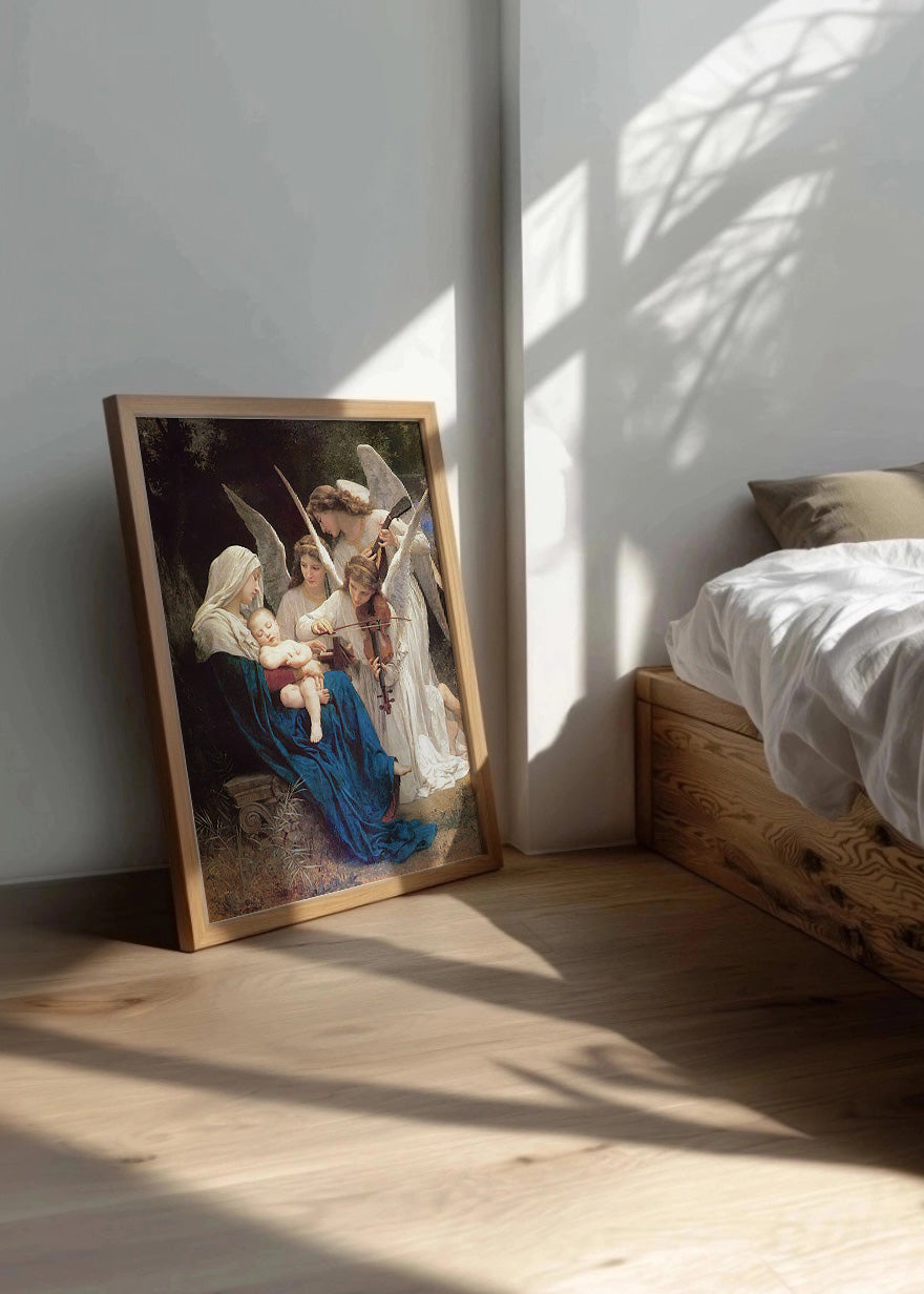 Cuadro ​Canción de los ángeles (Bouguereau)