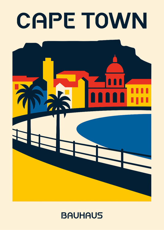 Cuadro Cape Town Poster Bauhaus