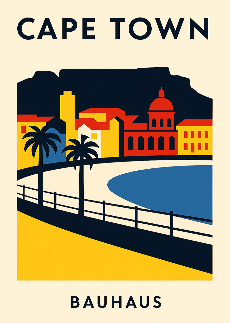 Cuadro Cape Town Poster Bauhaus