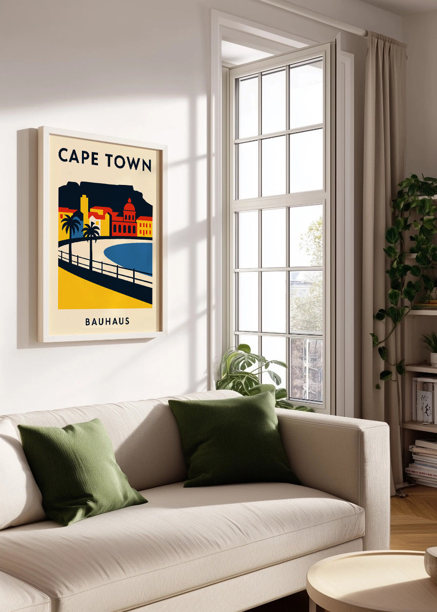 Cuadro Cape Town Poster Bauhaus