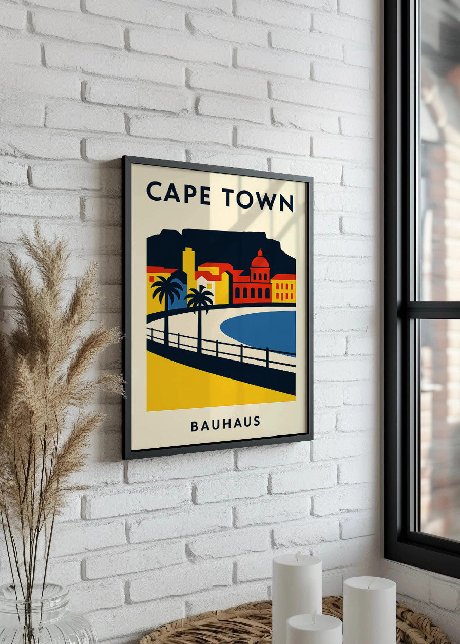 Cuadro Cape Town Poster Bauhaus