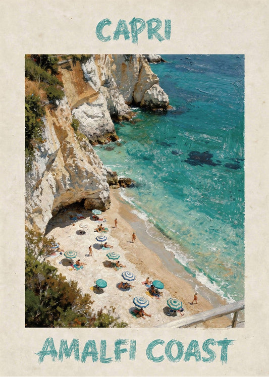 Cuadro Capri amalfi coast