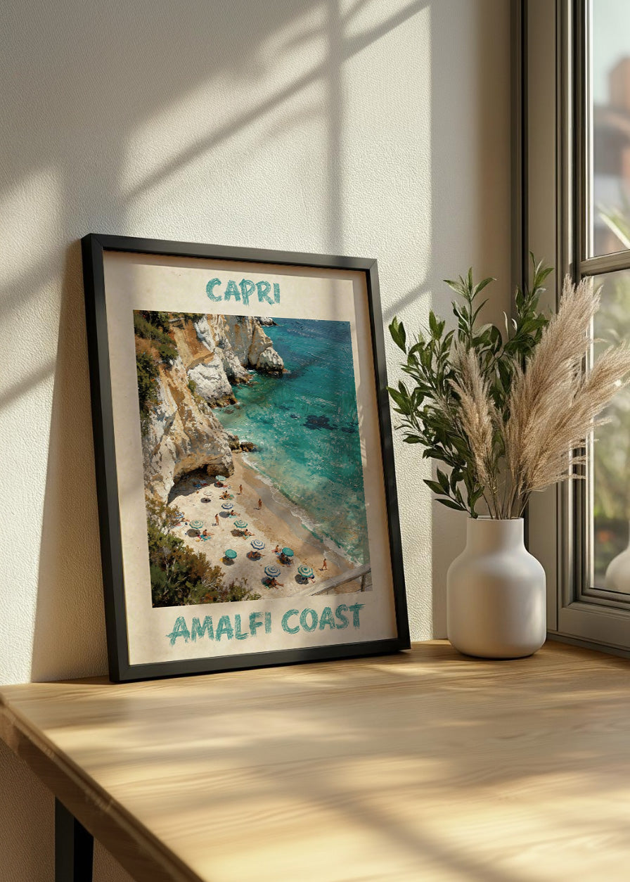Cuadro Capri amalfi coast