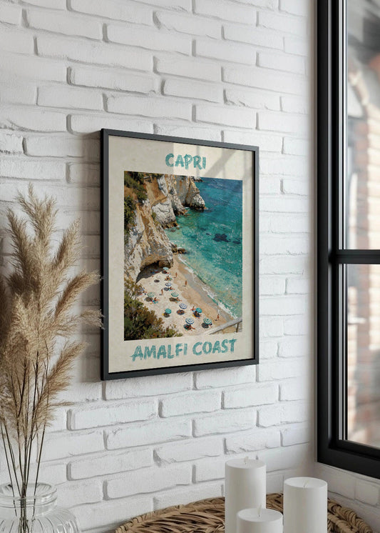 Cuadro Capri amalfi coast