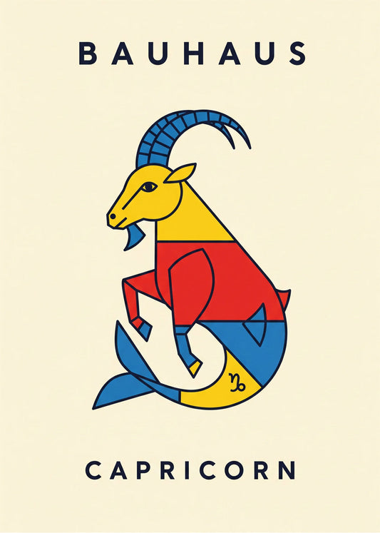 Cuadro Capricornio Bauhaus