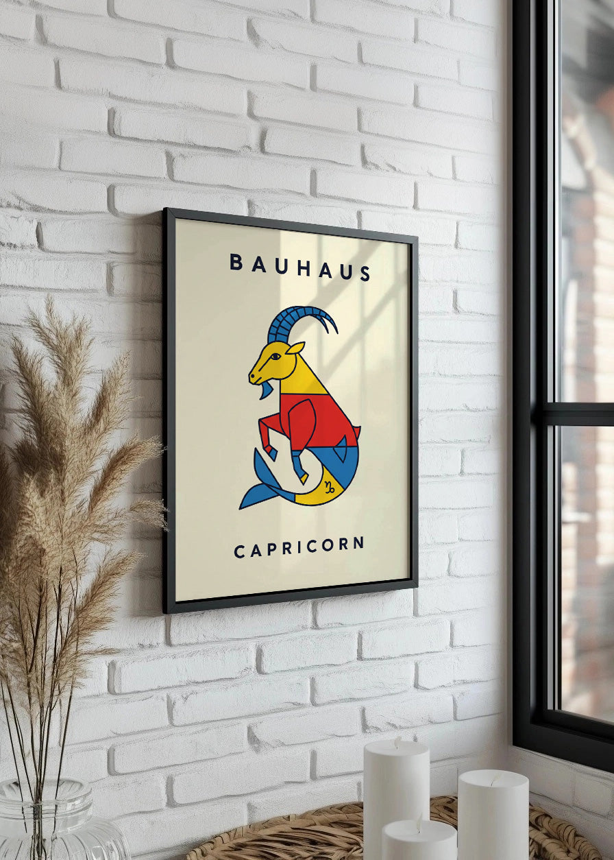 Cuadro Capricornio Bauhaus