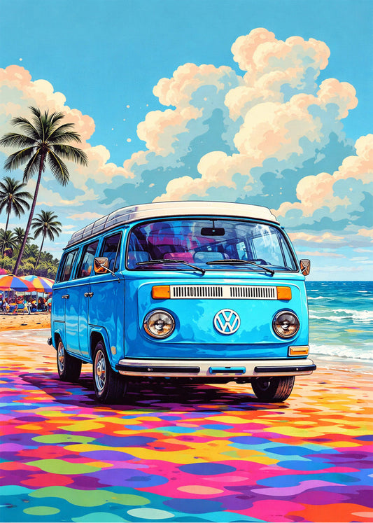 Cuadro Caravana veraniega