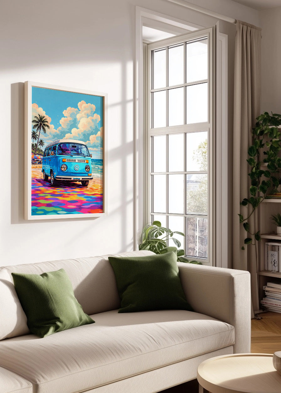Cuadro Caravana veraniega