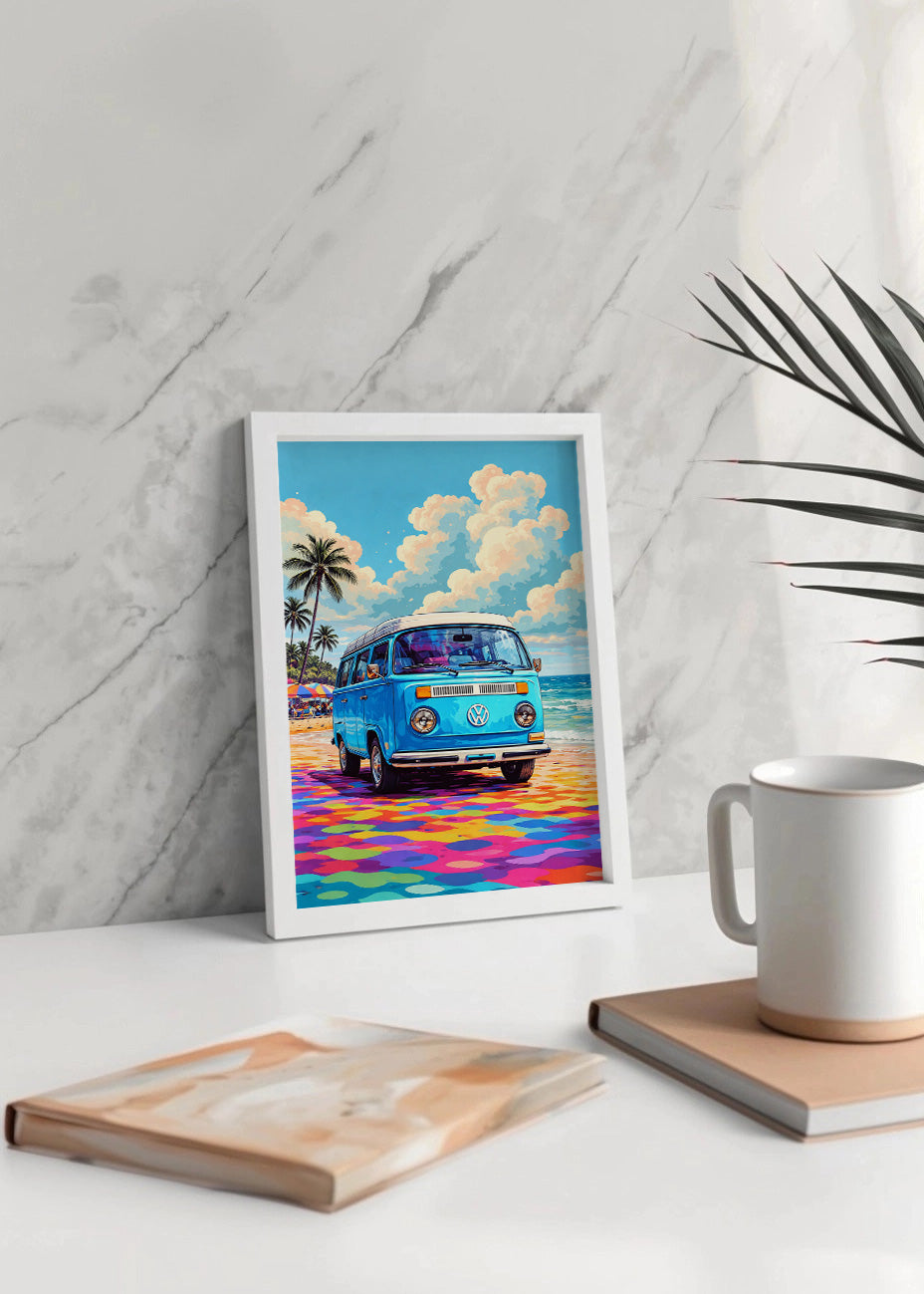 Cuadro Caravana veraniega