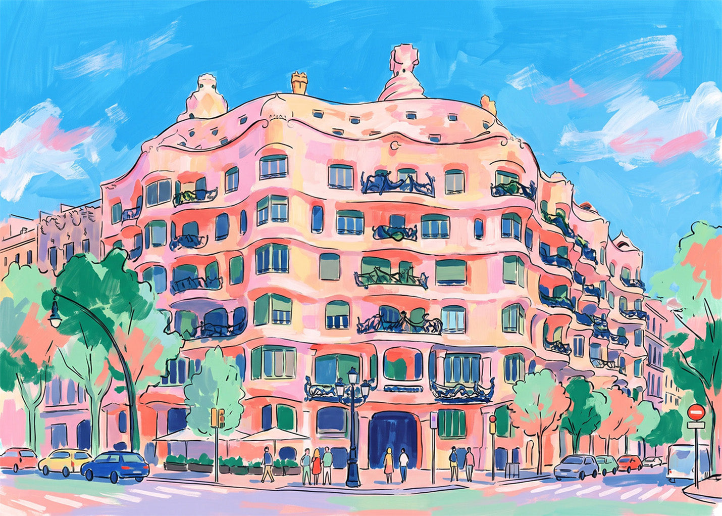 Cuadro Casa Milà - Soft