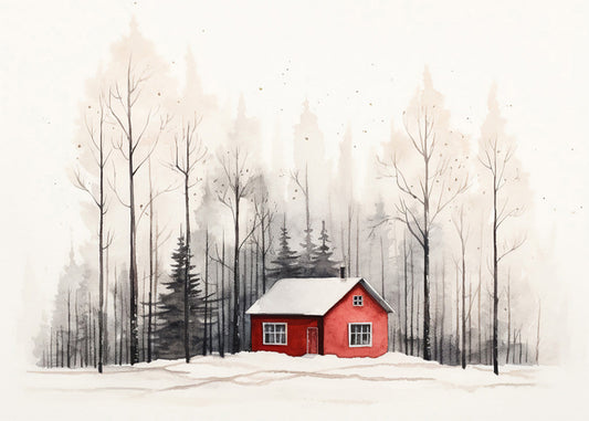 Cuadro ​Casa de bosque