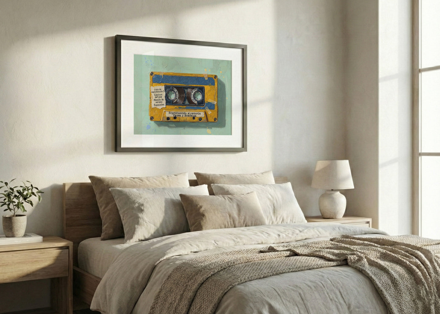 Cuadro Cassete vintage vintage