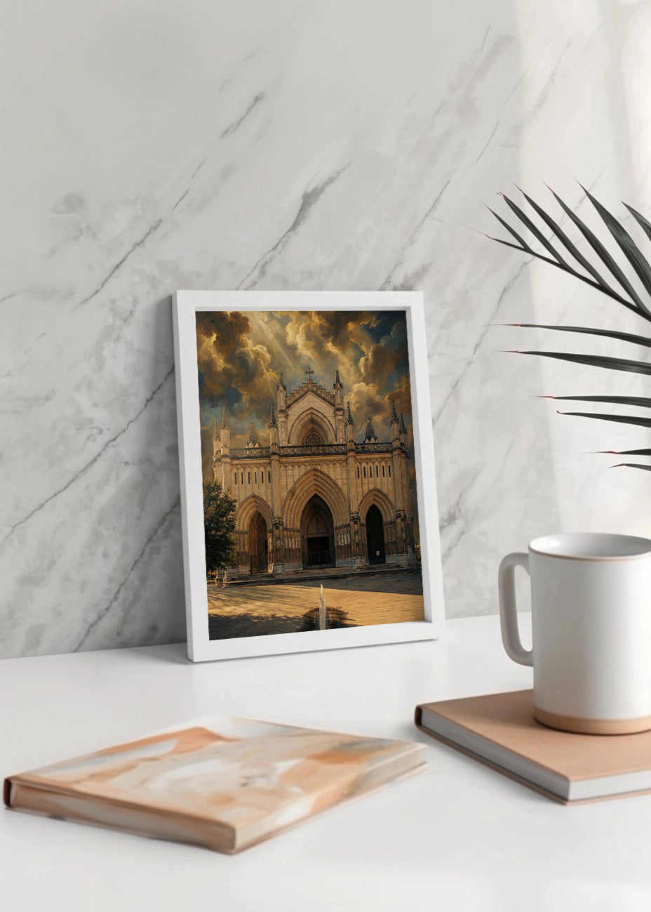 Cuadro Catedral de María Inmaculada de Vitoria - Barroco