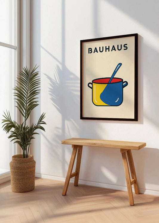 Cuadro Cazuela Bauhaus