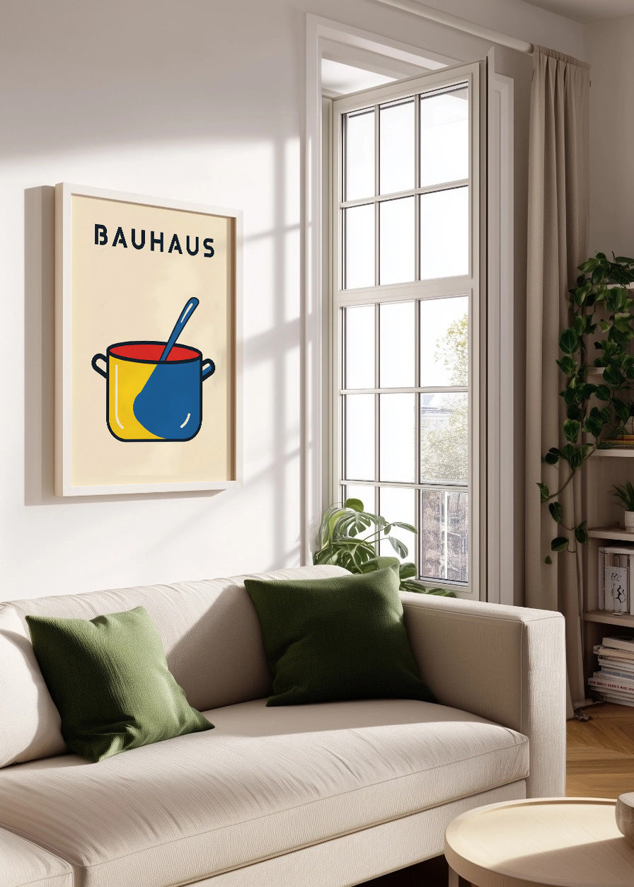 Cuadro Cazuela Bauhaus
