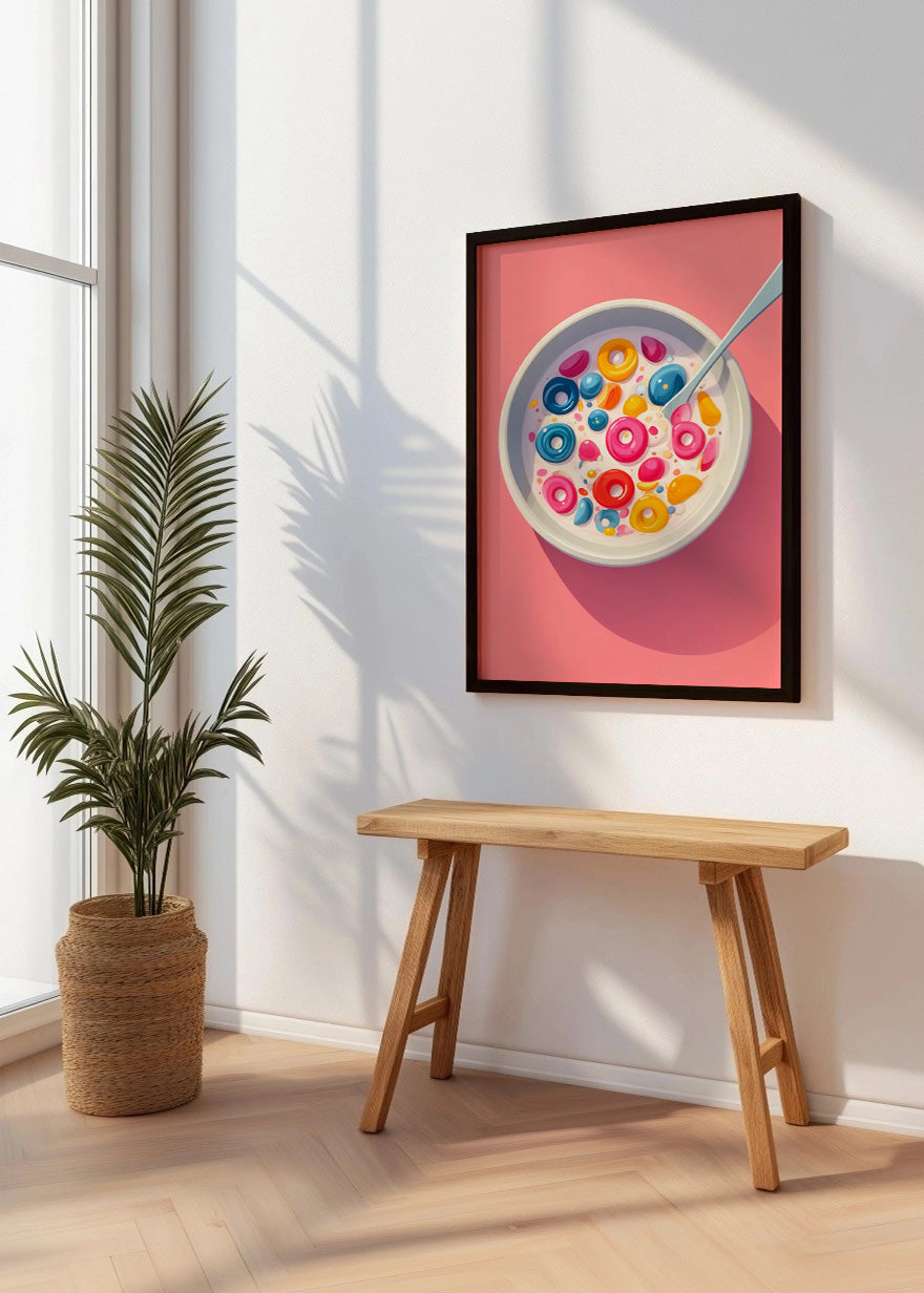 Cuadro Cereales de colores
