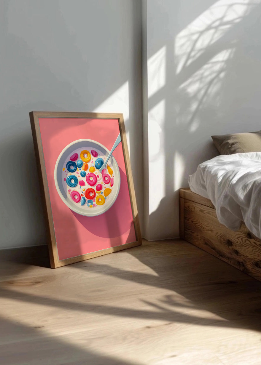 Cuadro Cereales de colores