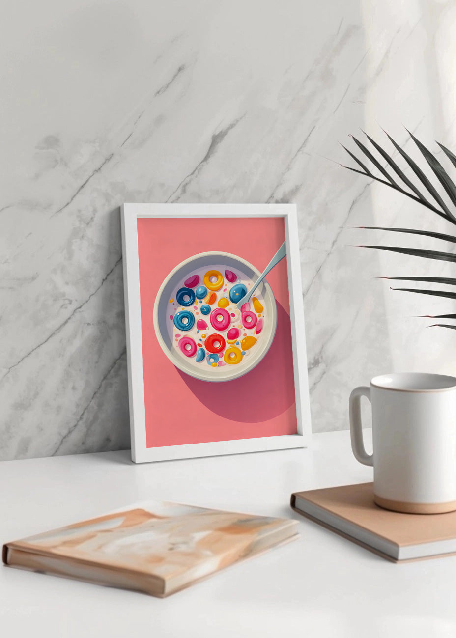 Cuadro Cereales de colores