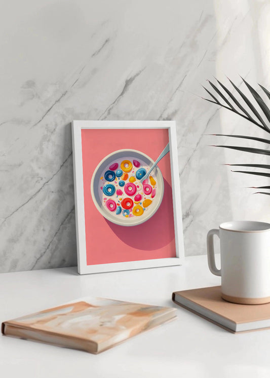 Cuadro Cereales de colores