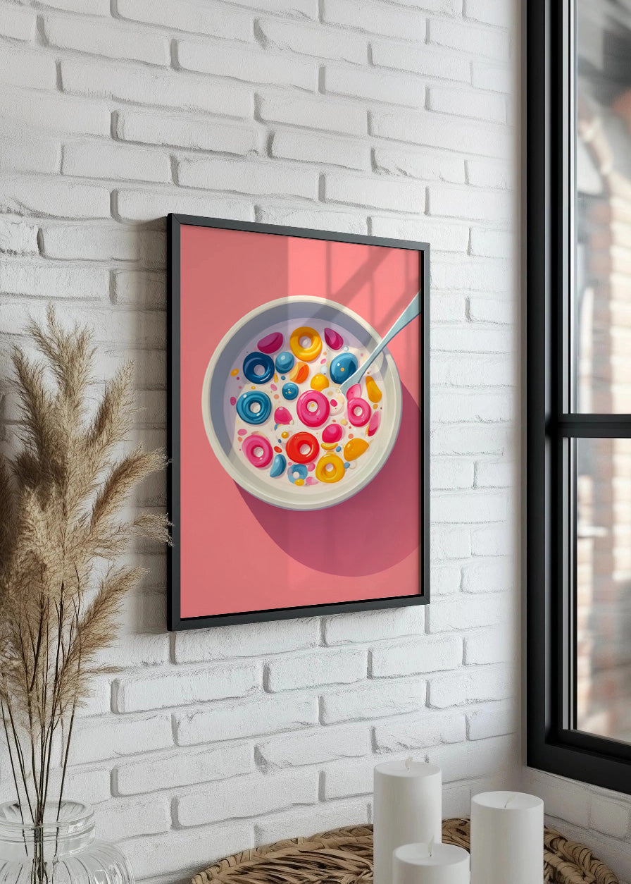 Cuadro Cereales de colores