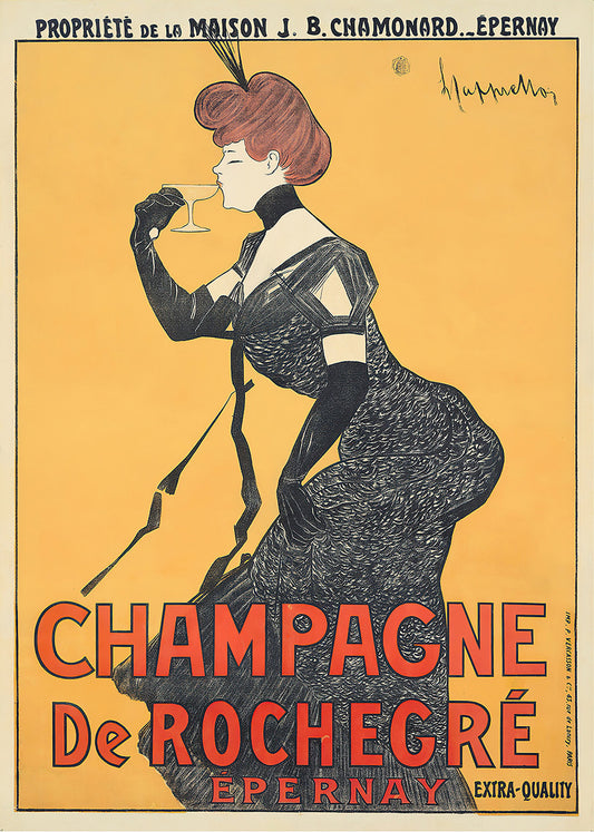 Cuadro Champagne De Rochegré (1902)