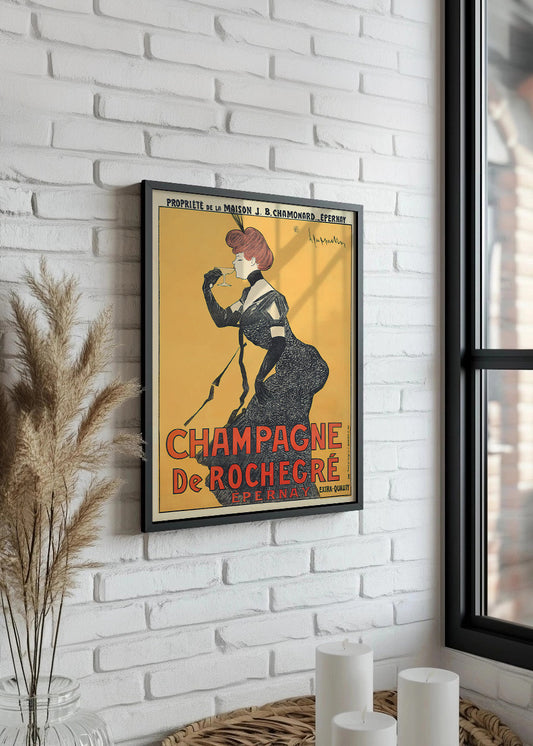 Cuadro Champagne De Rochegré (1902)