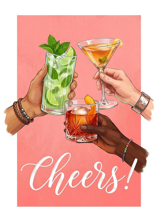 Cuadro Cheers reunión de amigos