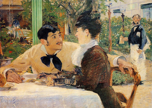 Cuadro Chez Le Pere Lathuile (Edouard Manet)