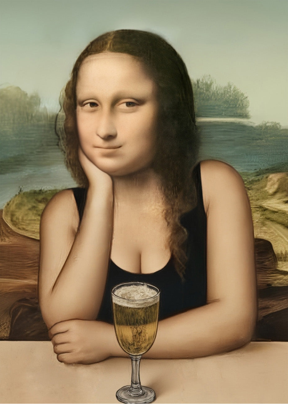 Cuadro Cita con la Mona Lisa