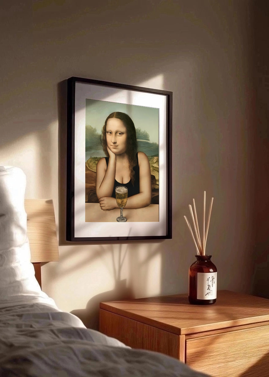 Cuadro Cita con la Mona Lisa