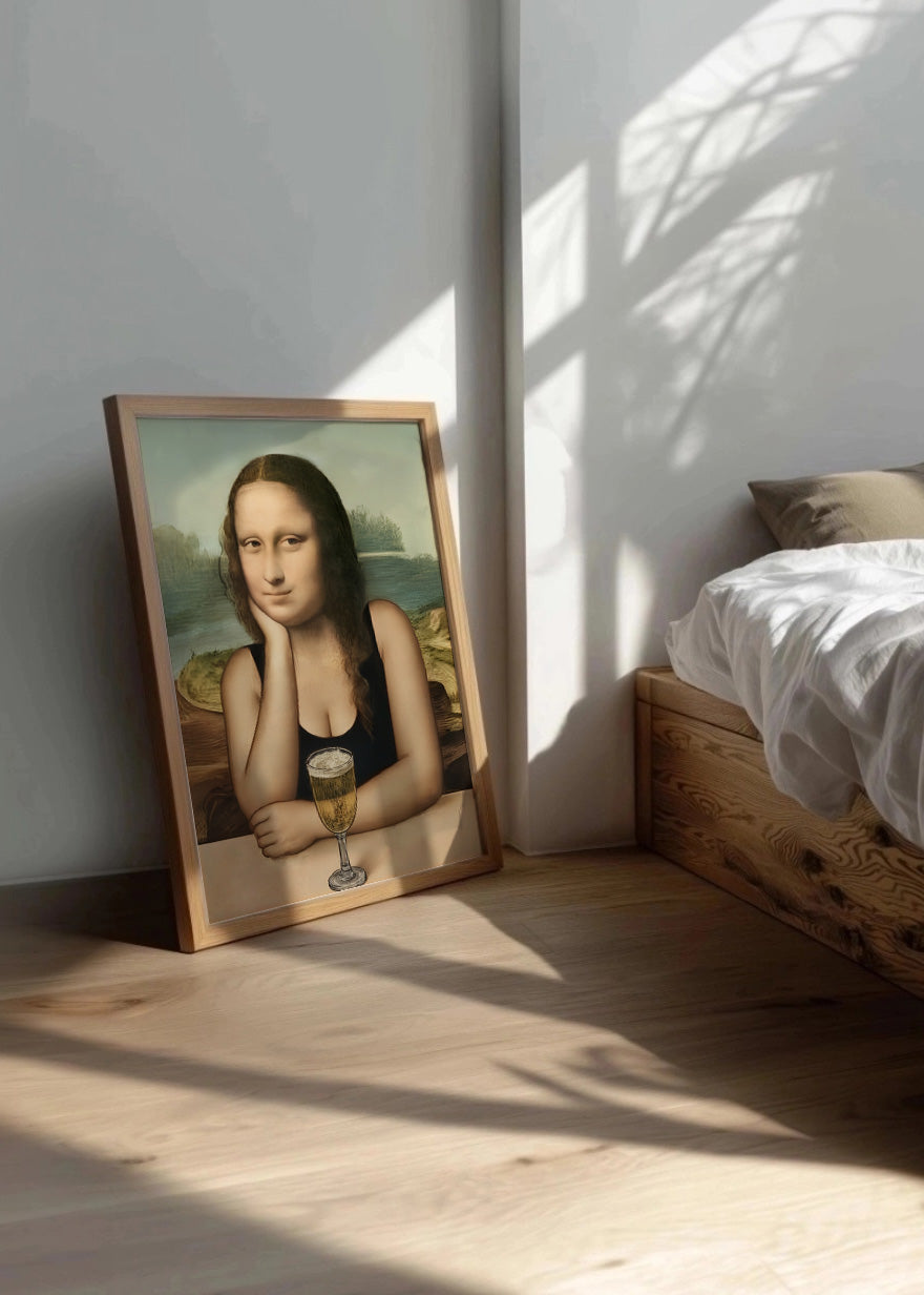 Cuadro Cita con la Mona Lisa