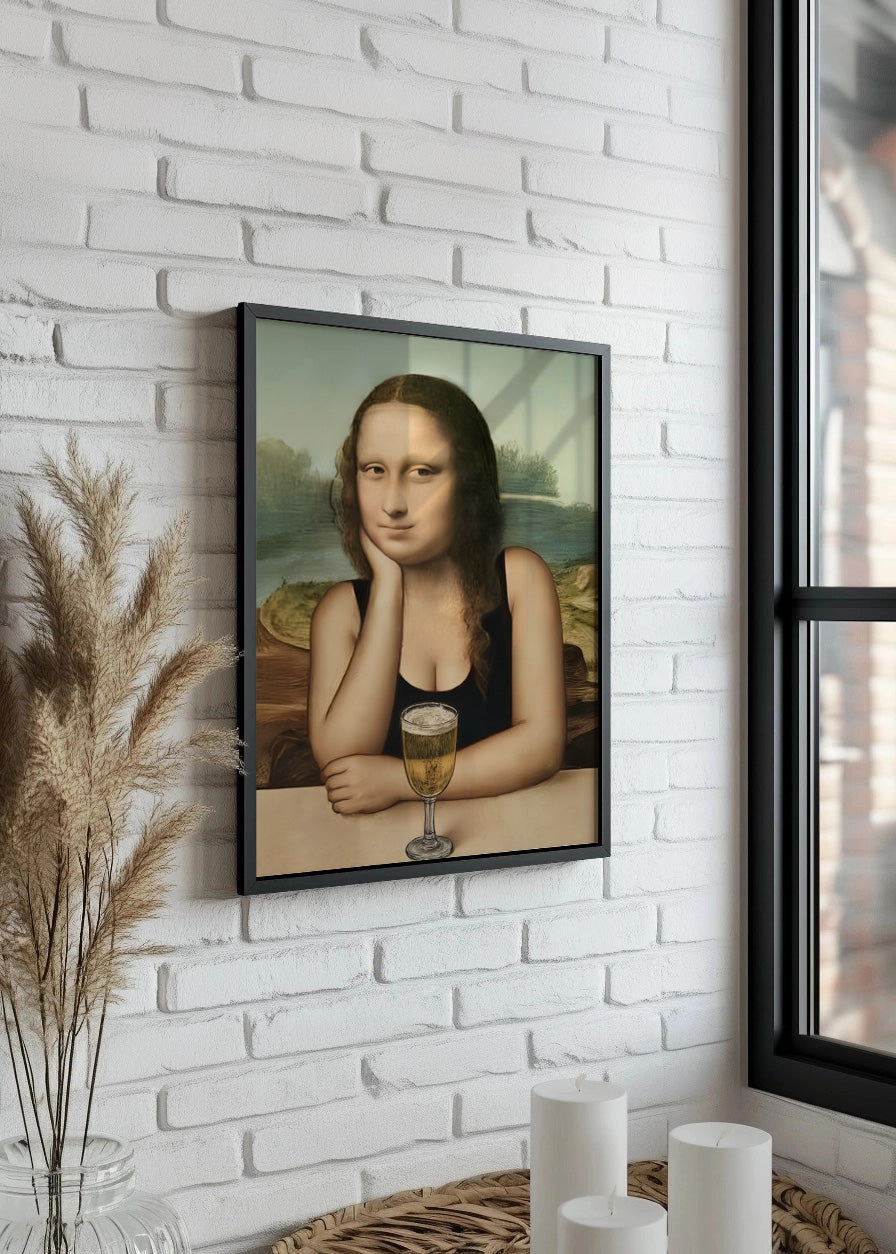 Cuadro Cita con la Mona Lisa