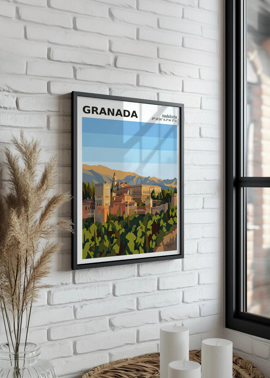 Cuadro Ciudad de Granada - Coord