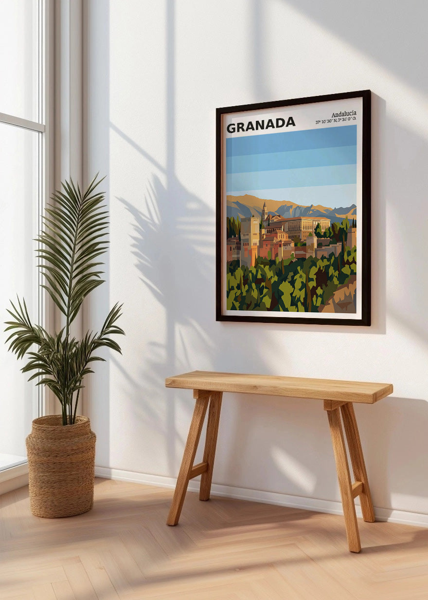 Cuadro Ciudad de Granada - Coord