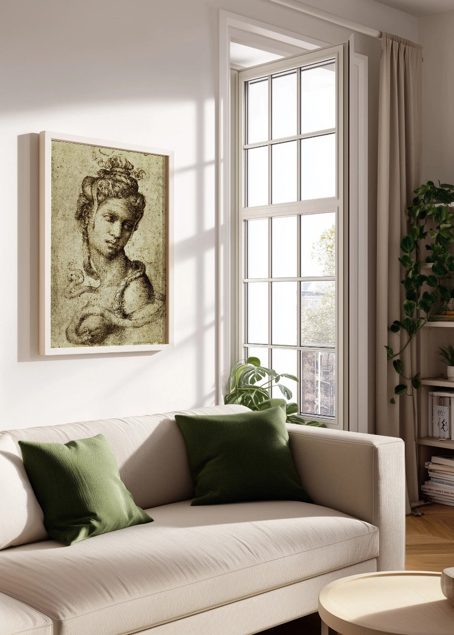 Cuadro ​Cleopatra (Miguel Ángel - Michelangelo)