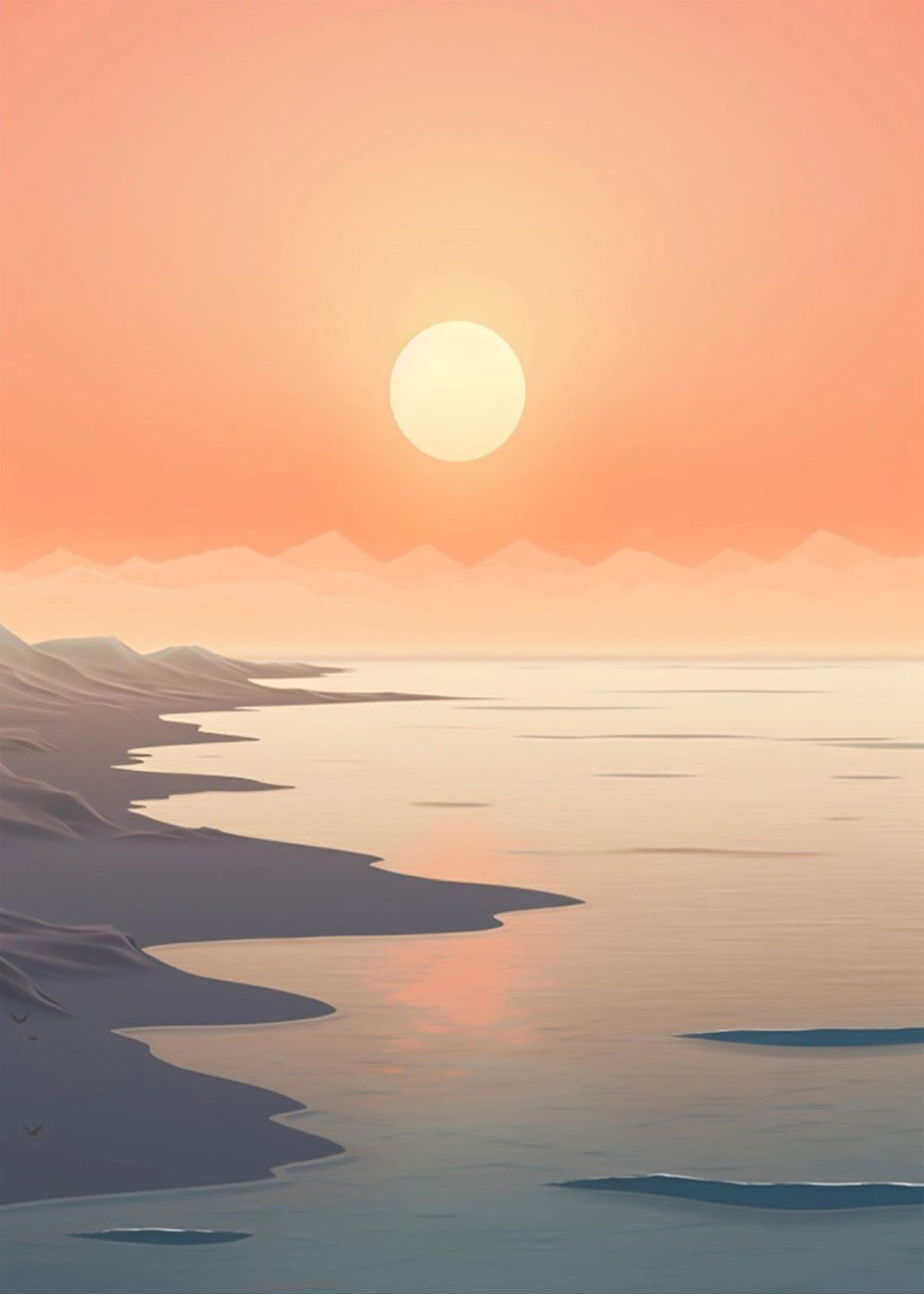 Cuadro ​Coast sunset