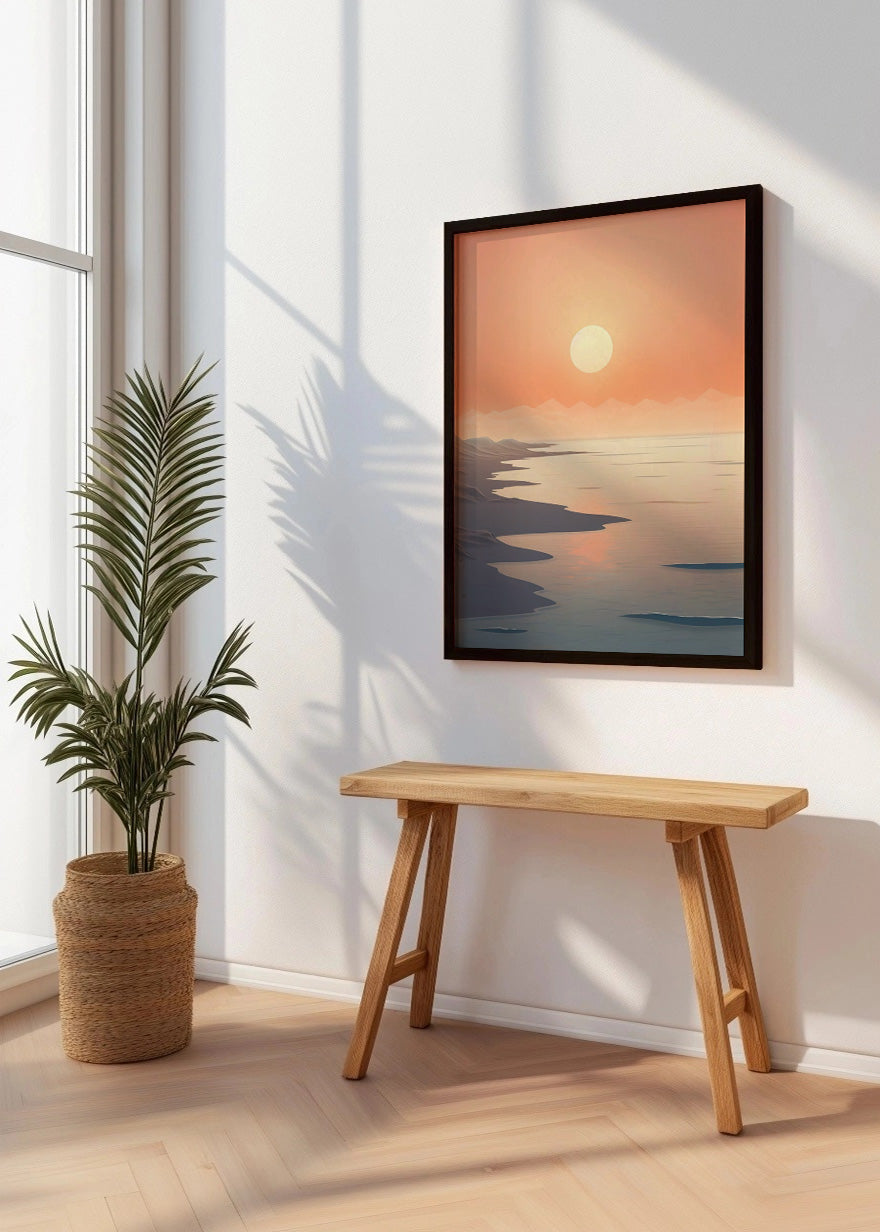 Cuadro ​Coast sunset