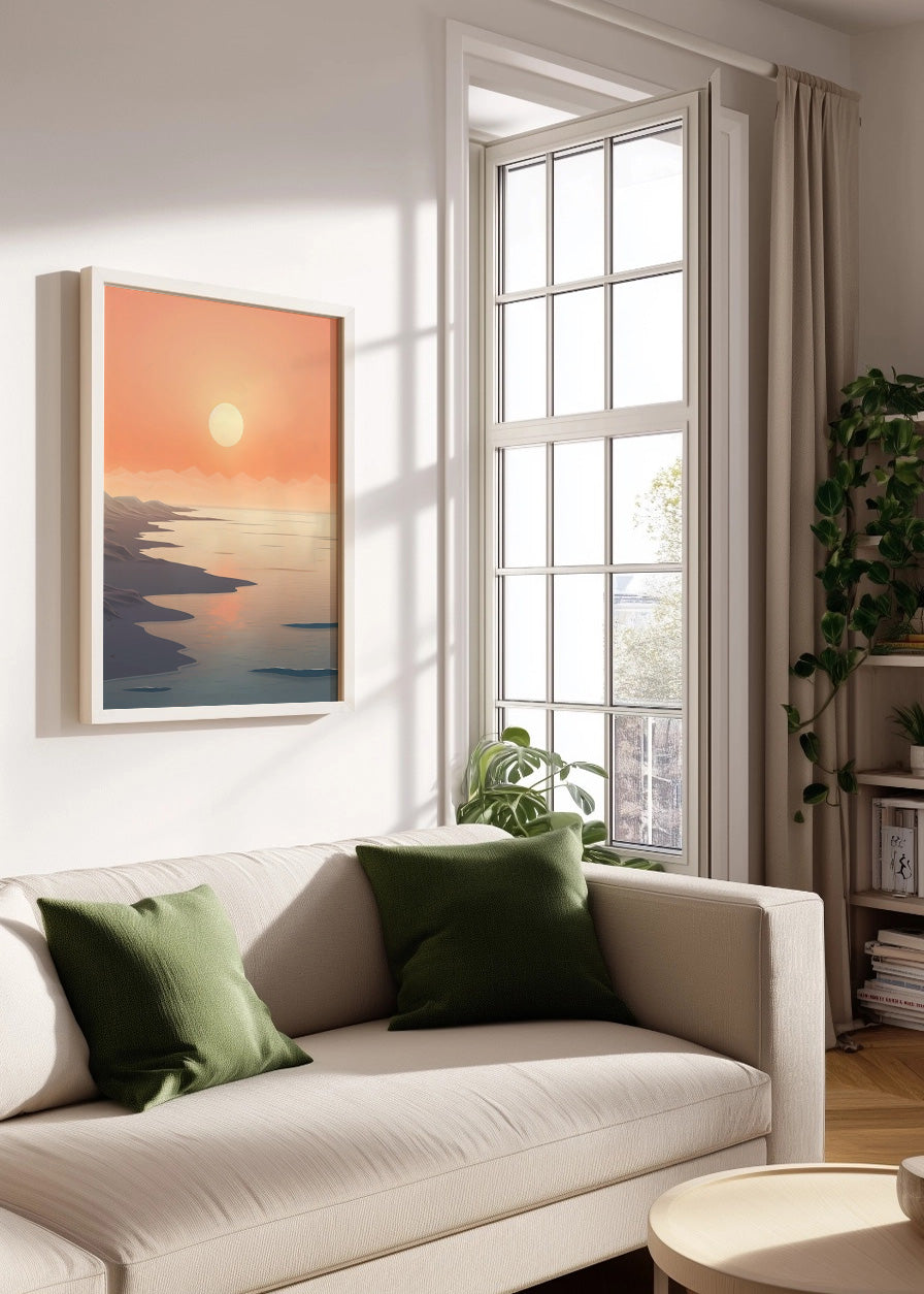 Cuadro ​Coast sunset