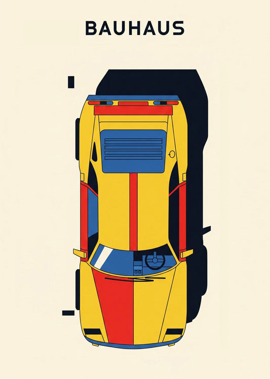 Cuadro Coche Baugaus